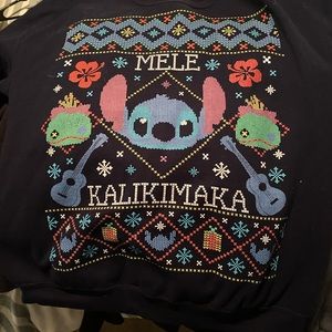 Disney Stitch Christmas crewneck